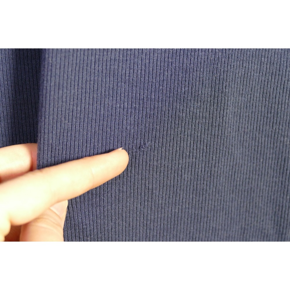Quince Womens Tencel Rib Knit Sleeveless Midi Tank Dress Size M Bodycon Travel - Picture 12 of 13